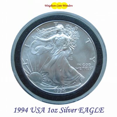 1994 1oz Silver American Eagle